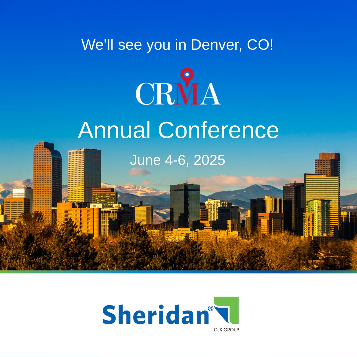 📍 Sheridan’s heading to Denver for CRMA 2025, June 4–6!

Let’s connect to share insights and explore trends, 

🔗 loom.ly/UX0FAiE

#CRMA2025 #CityRegionalMagazines #Sheridan #MagazinePublishing #PrintMatters #PublishingIndustry