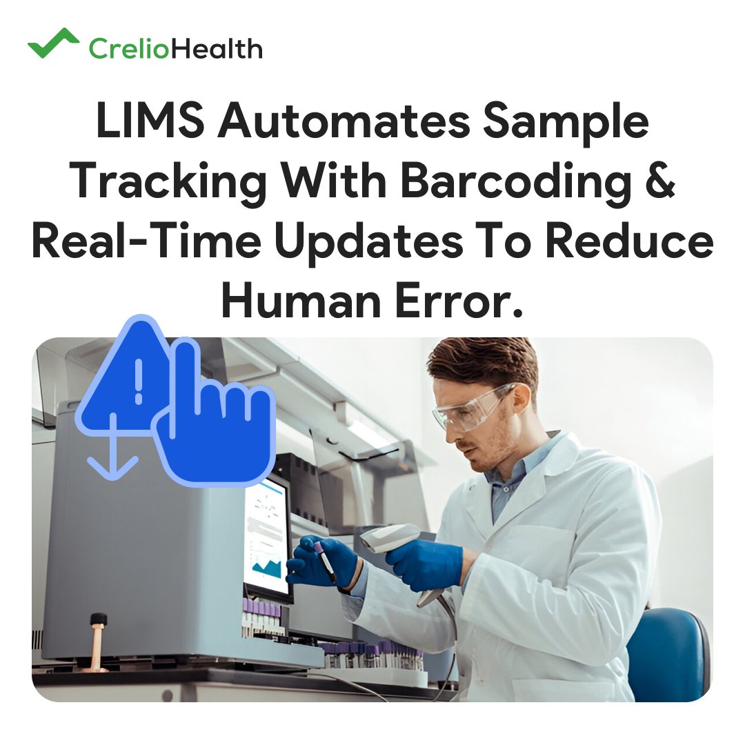creliohealth's tweet image. 🚨One error can change everything.
We automate precision in labs, so that you never compromise on accuracy.
Trust your results, every single time with CrelioHealth LIMS!
Explore smart lab solutions now- bit.ly/3jP7hoP

#diagnostics #labtech #limssoftware #healthtech
