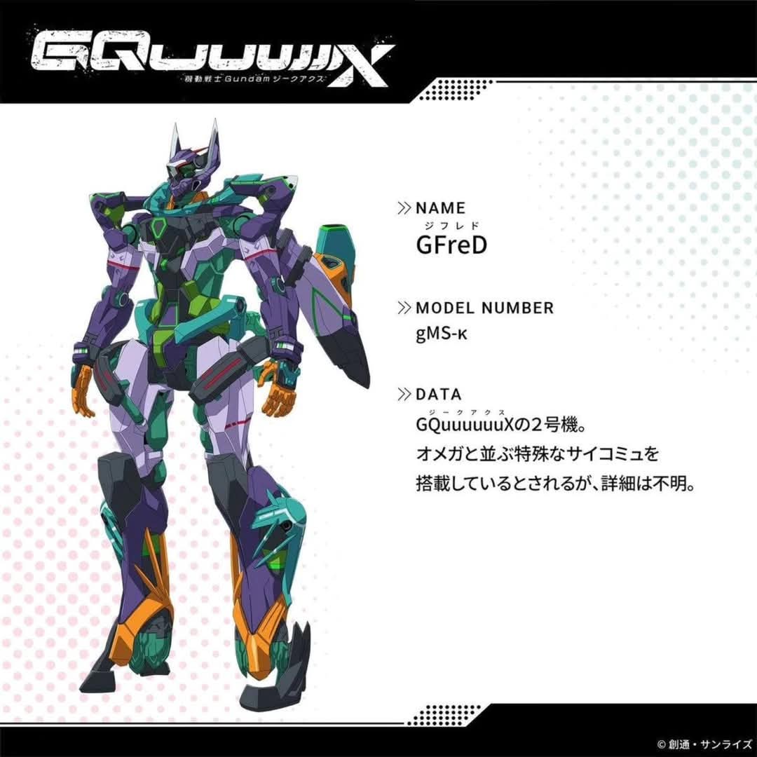 Fred
#GundamGQuuuuuuX
