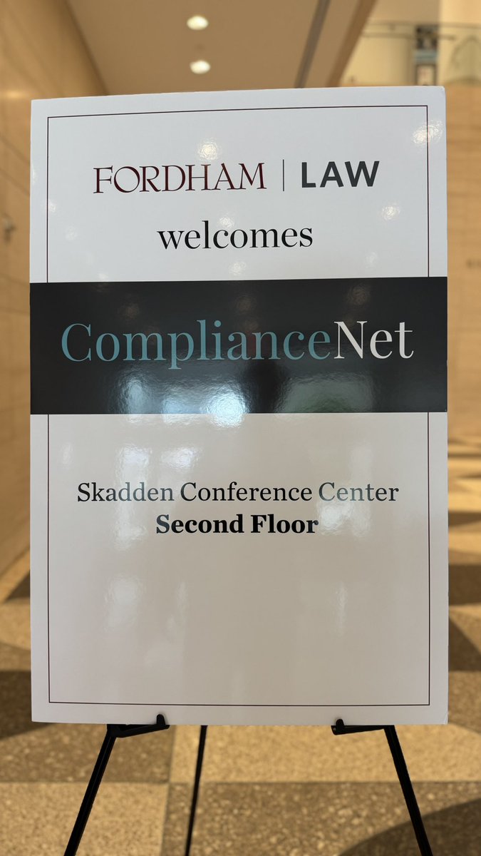 ChrisOdinet's tweet image. Back @FordhamLaw this week for #ComplianceNET presenting my paper (w/ @professorkbruce & @Andrea_Tosato) on #DAOs in #bankruptcy