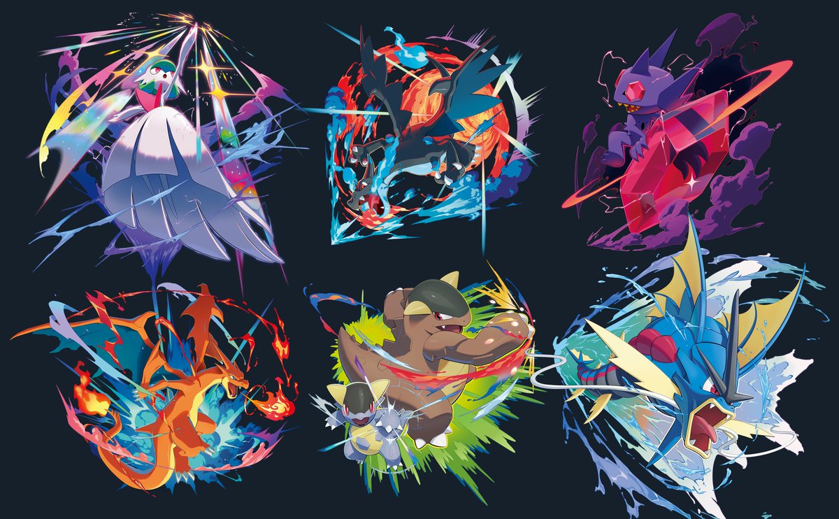 new Mega Evolution artwork for Pokémon Legends ZA looks fucking gorgeous my god