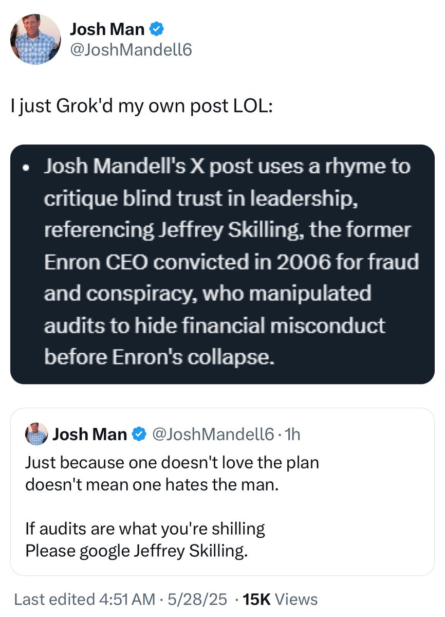 Corner3s's tweet photo. Accusing $MSTR and @saylor of being the next Enron when their holdings have been found on chain is so libelous, hope there is a major defamation lawsuit filed. https://t.co/AyHcjh9Ofg