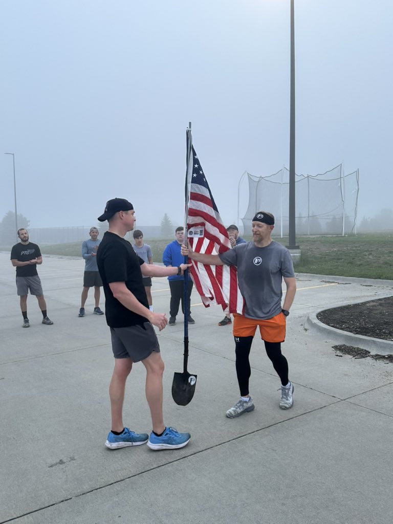 F3TheDangerZone (@f3omadangerzone) on Twitter photo No field, no problem! Thanks Parsecs for a fun and challenging beatdown and great COT. Congrats to Camel on receiving the <a href="/f3NugentFlag/">F3Nugent_Flag</a> from Red Wire. Up next: a birthday beatdown for Chernobyl. #sarpyswagger No field, no problem! Thanks Parsecs for a fun and challenging beatdown and great COT. Congrats to Camel on receiving the <a href="/f3NugentFlag/">F3Nugent_Flag</a> from Red Wire. Up next: a birthday beatdown for Chernobyl. #sarpyswagger