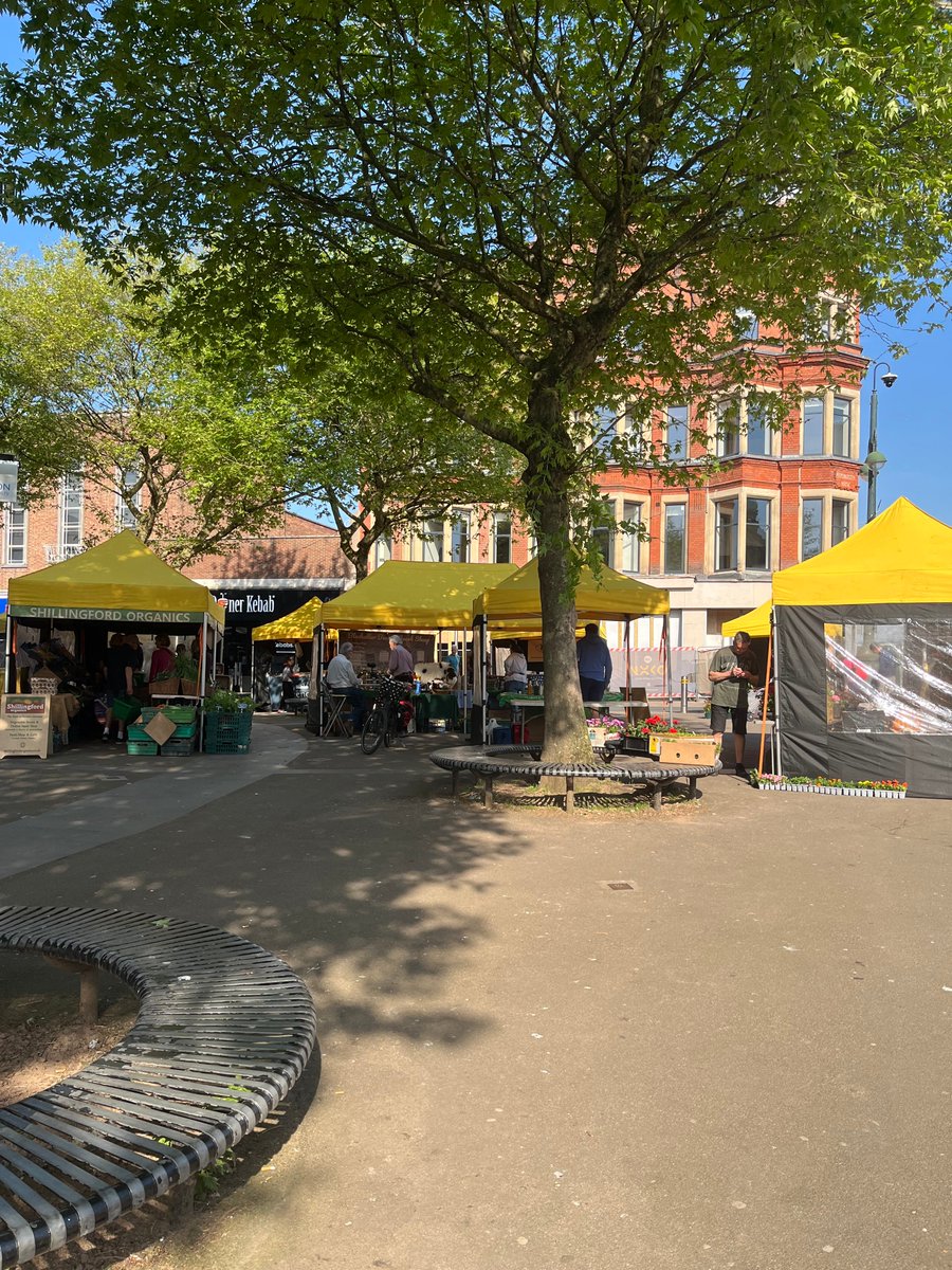 Thursday treats!🍏🥦🍞🥚🧁🍯
Fresh, local produce at Exeter Farmers’ Market 9am-1pm on the corner of Fore Street &amp; South Street. See you tomorrow!

#shopsmallshoplocal #whatsonexeter #localproduce #BuyLocalEatLocal #farmersmarket #supportlocal #devonproduce #exeterfarmersmarket