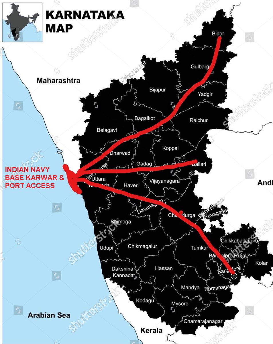sellvaraz's tweet image. 🧵🇮🇳 How &quot;Uttar Karnataka&quot; can become 
India’s Next Defence Manufacturing Corridor.
From the skies of Bidar to the coasts of Karwar,
Uttar Karnataka’s 14 districts can power 
India’s Military-Industrial Revolution.
Here&apos;s how each one contributes to Bharat&apos;s strategic strength👇