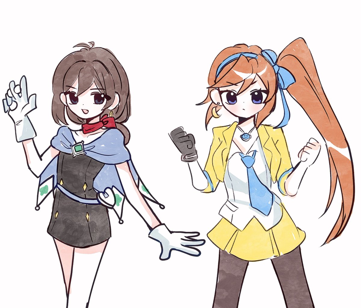 쁘띠존 관심 생기는데 본가쪽은 진짜 안그려봤구나 싶어서 그린 그림
코코네는 진짜로 처음그린다