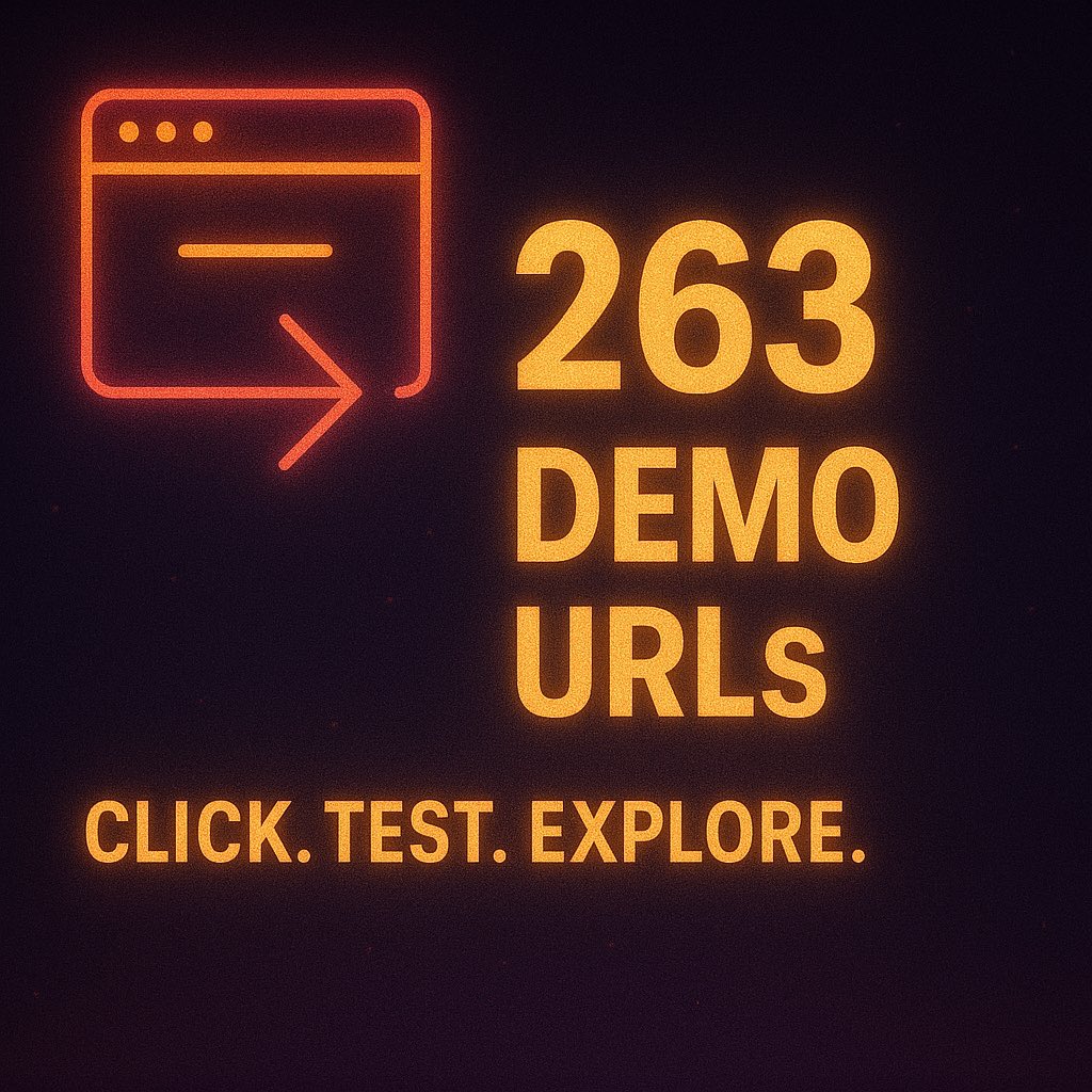 Tanner5252's tweet photo. 🌐 263 Demo URLs
🎉 263 DApps you can visit TODAY
Click. Test. Explore.
No paywalls. No waitlists. No friction.
This is what Web3 should feel like — open and usable.
#TryItNow #PiNetwork #DAppDiscovery #Web3Access https://t.co/dhgD1XTpcF