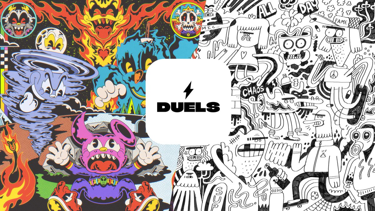Got good taste? Prove it on Duels.
Vote with $USDC and earn if you’re right.

Play now → farcaster.xyz/miniapps/j20Zr…

Featured artists: @uyo66 and <a href="/psychrome/">PSYCHRØMΞ</a>.
