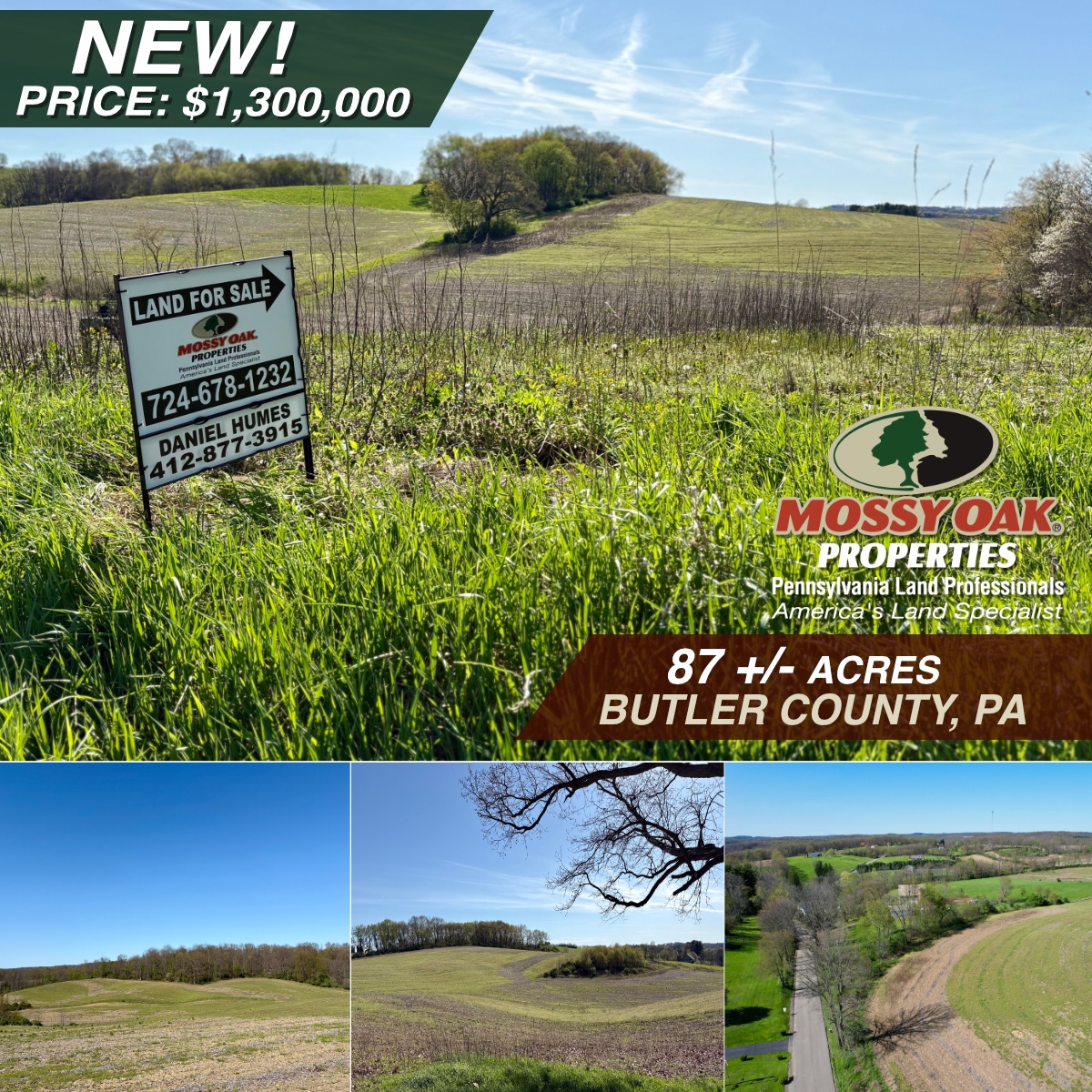 MossyOakPA's tweet photo. FOR SALE‼️
Welcome to your Western Pennsylvania slice of paradise. Follow the link for details...👇
🔗https://t.co/HO1JsenMhD

Mossy Oak Properties Pennsylvania Land Professionals
☎️(724) 678-1232
https://t.co/Y6FC28iqrE

#mossyoakproperties #findyourfavoriteplace #paland #parealestate #butlercountypa