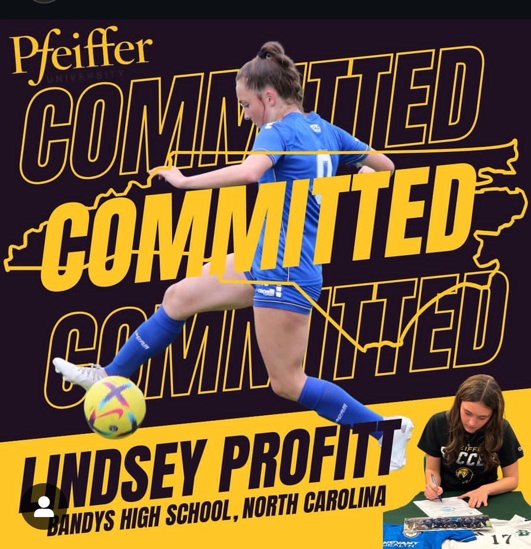 Please help us welcome to Pfeiffer women's soccer Lindsey Profitt!
