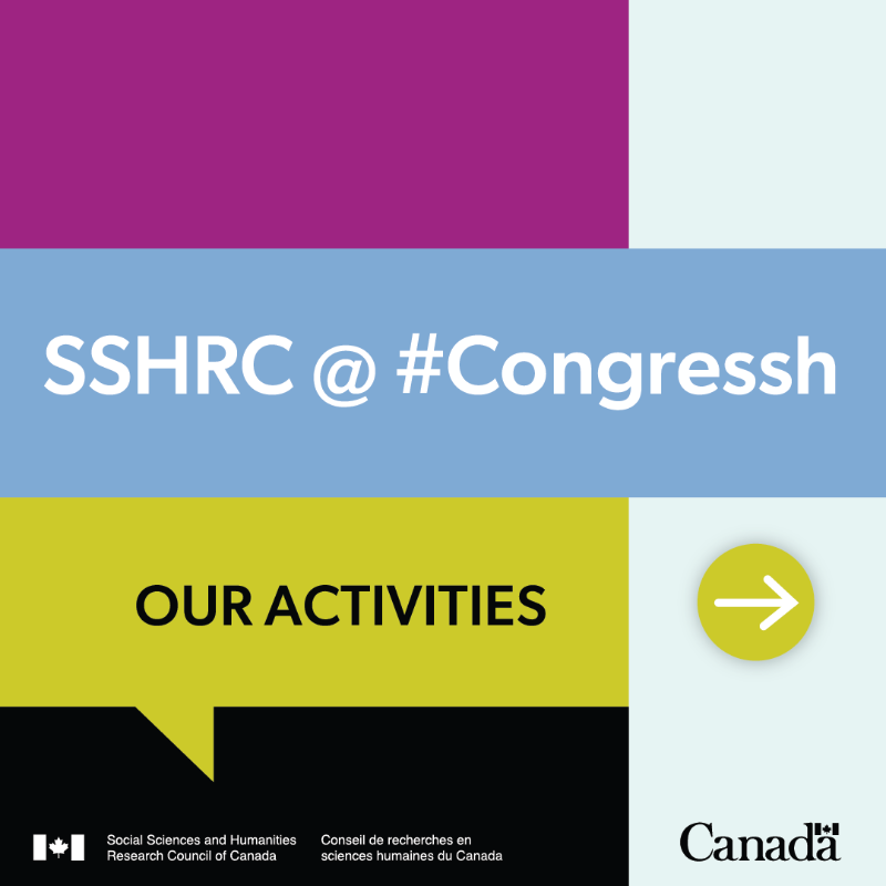 SSHRC_CRSH's tweet photo. The countdown to #Congressh is on! Here’s what SSHRC will have going on @GBCollege: https://t.co/fLDP6s2bVV
@federation_hss