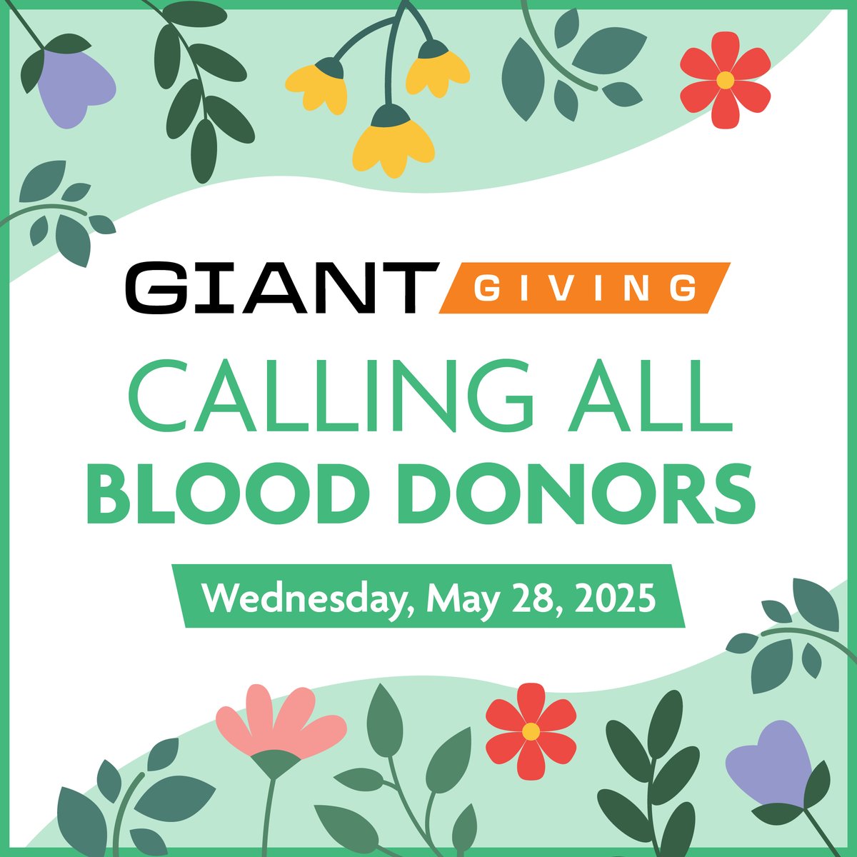 Happy Blood Drive Day! The Giants are rolling up our sleeves with @memorialbldctrs to give back to our community. 

Donating only takes 15 minutes, and we still have a few drop-in spots available, so grab a friend and help us fill the bus! 

Sign up:
ow.ly/H8tx50VZi3b