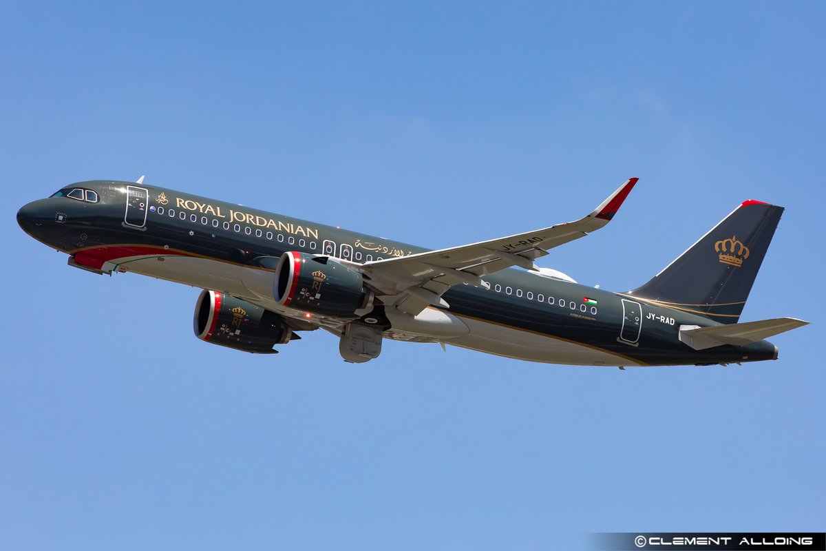 Clément Alloing (@calloing) on Twitter photo Big day today for <a href="/RoyalJordanian/">Royal Jordanian</a> with the delivery of their first <a href="/Airbus/">Airbus</a> #A320neo #JYRAD . Present for this event !! #avgeek #avgeeks Follow #RJA017 on <a href="/flightradar24/">Flightradar24</a> <a href="/AirNavRadar/">AirNav Radar</a> Big day today for <a href="/RoyalJordanian/">Royal Jordanian</a> with the delivery of their first <a href="/Airbus/">Airbus</a> #A320neo #JYRAD . Present for this event !! #avgeek #avgeeks Follow #RJA017 on <a href="/flightradar24/">Flightradar24</a> <a href="/AirNavRadar/">AirNav Radar</a>
