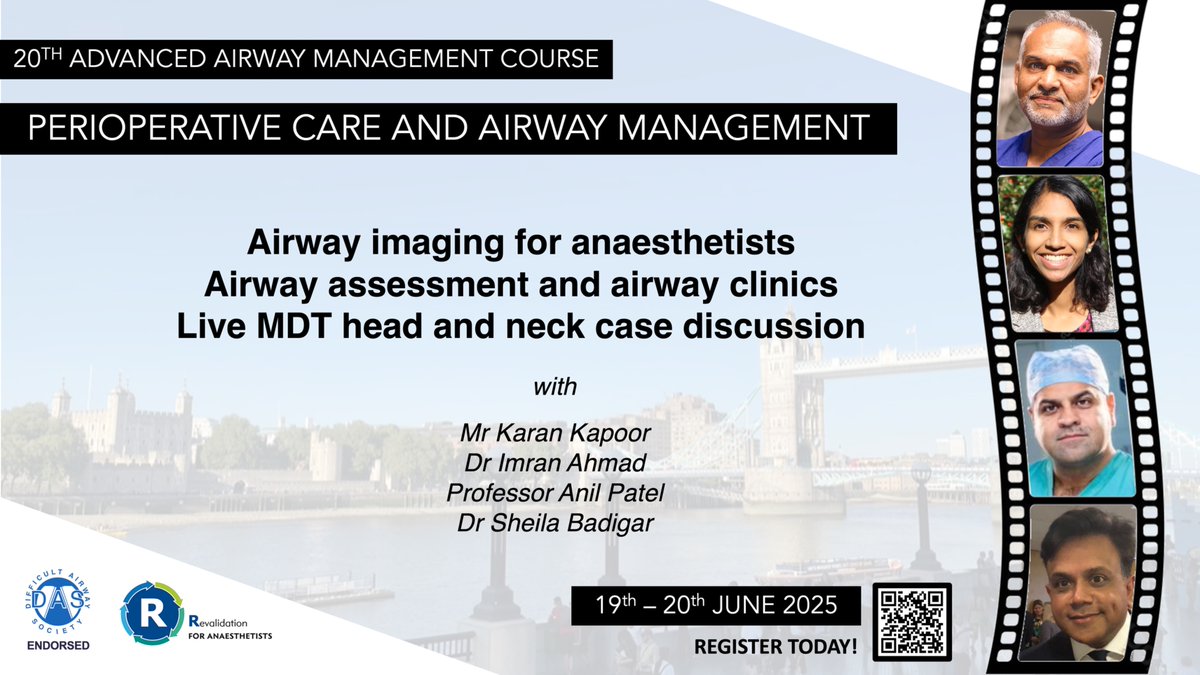 GAMC 2025 (@gamclondon) on Twitter photo We're going to be talking radiology and airway assessment, and having some MDT cases to discuss. Tip top panel once again! #bethere #GAMC2025 #getregistered
Provisional programme available: guysamc.co.uk/uploads/9/1/6/…
Book your place now: bookcpd.com/course/GAMCJUN…
<a href="/gunjeet99/">Gunjeet Dua</a> We're going to be talking radiology and airway assessment, and having some MDT cases to discuss. Tip top panel once again! #bethere #GAMC2025 #getregistered
Provisional programme available: guysamc.co.uk/uploads/9/1/6/…
Book your place now: bookcpd.com/course/GAMCJUN…
<a href="/gunjeet99/">Gunjeet Dua</a>