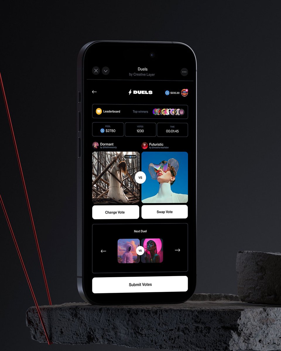 Your vote shapes what's trending.
Back content with $USDC.
Support creators. Earn rewards.

Vote now → farcaster.xyz/miniapps/j20Zr…

Featured by @itsthreesixty, <a href="/masha_kozhdan/">MASHA ♡︎</a>,<a href="/richarmstr_ong/">Rich ✌️</a>, <a href="/m_i_a_s_box/">Janne</a>.