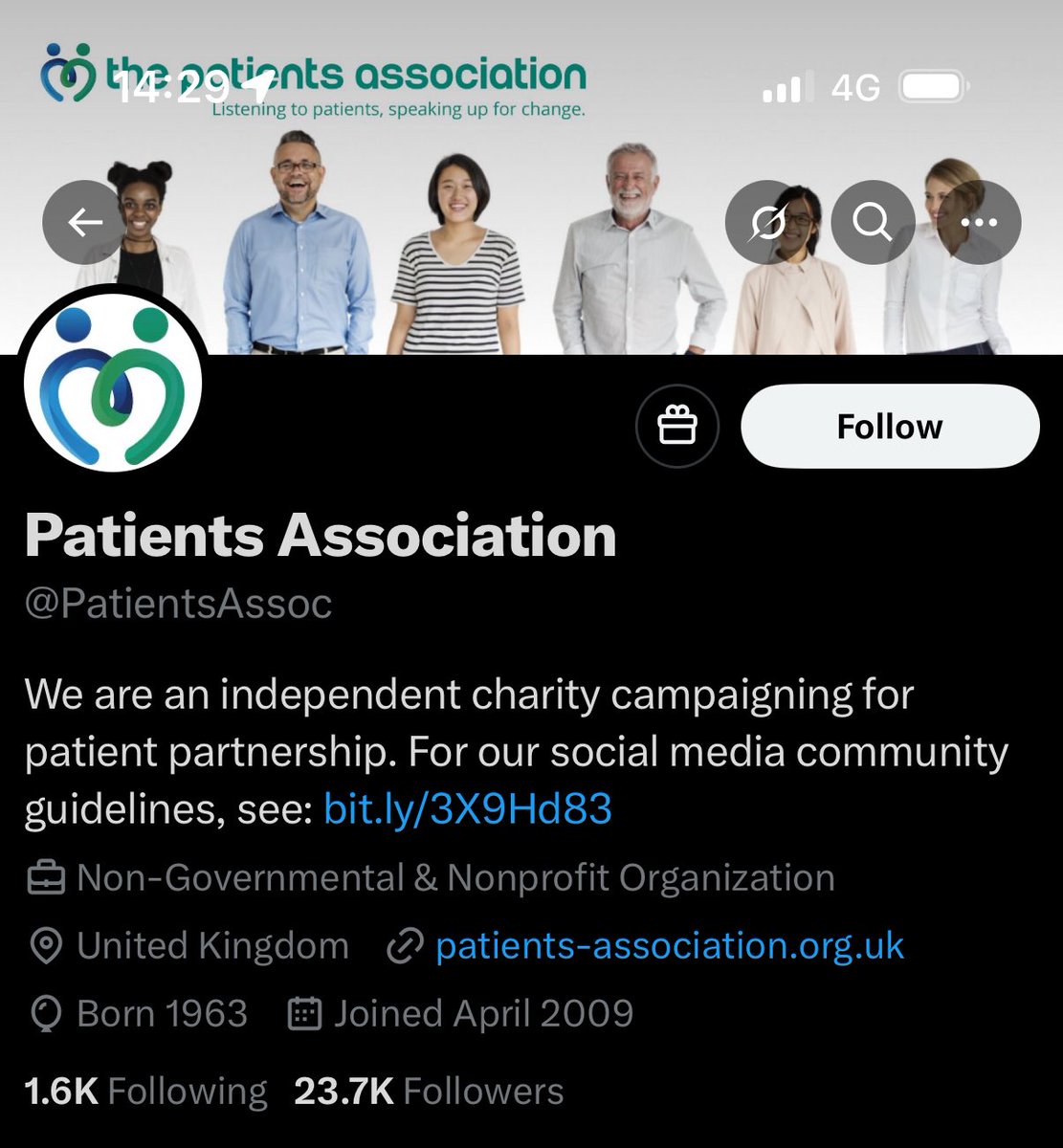 Another charity that clearly isn’t independent