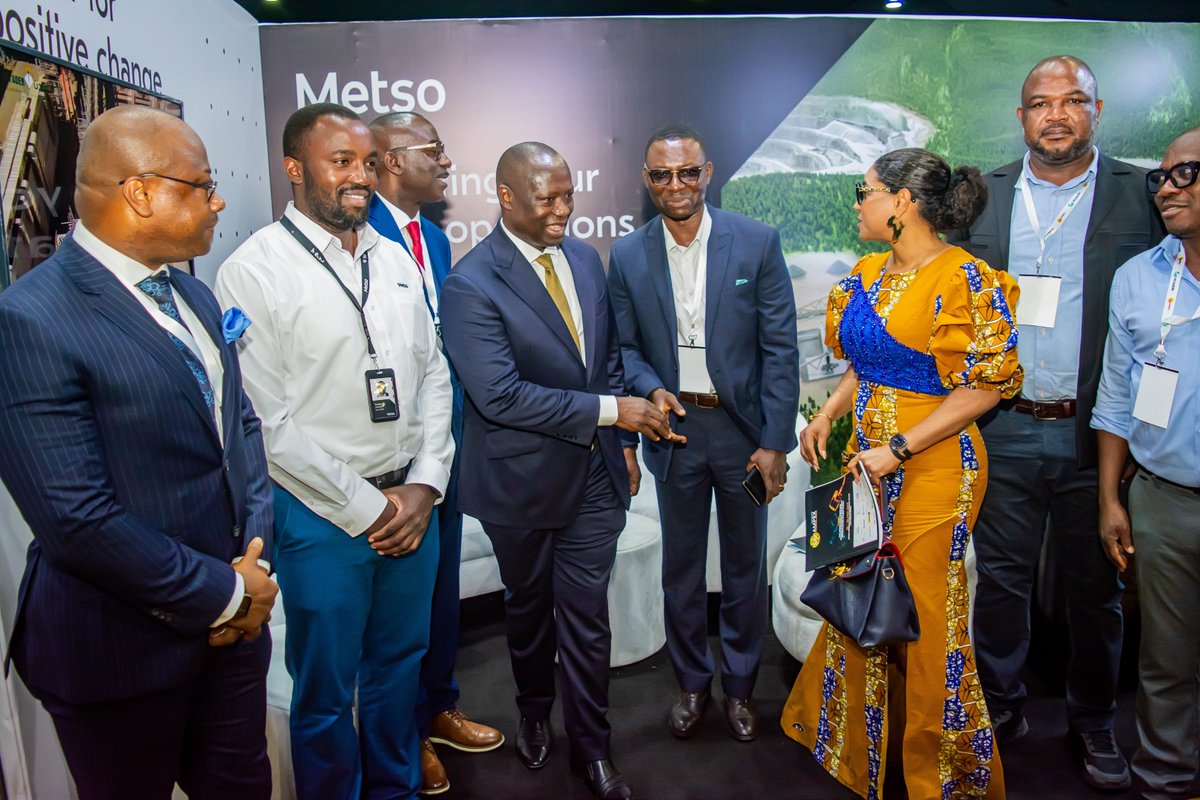 Wampex25's tweet photo. We were greatly honored to have the Minister of Lands and Natural Resources, Hon. Emmanuel Armah-Kofi Buah, grace #Wampex2025 as a distinguished Ministerial Guest of Honour. His presence highlighted the government's commitment to sustainable resource management. https://t.co/9XfppmHNiO