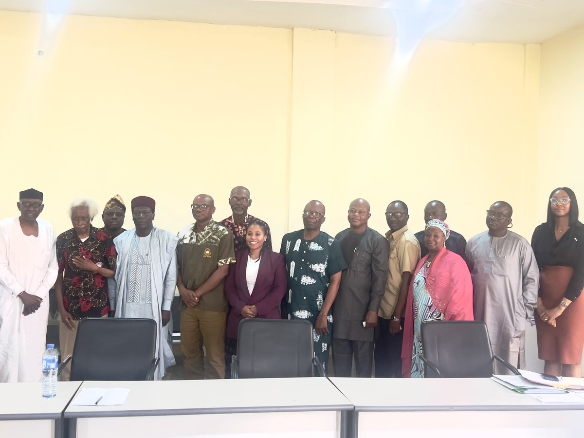 CVCNU paid a courtesy visit to ASUU’s National Secretariat. Strategic dialogue, shared commitment, and hope for stronger partnerships and collaboration.
.
.
 #CVCNU #ASUU #NigerianUniversities #EducationMatters