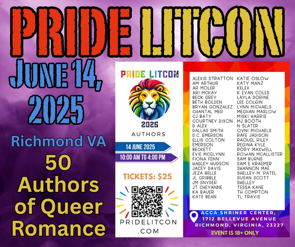 KatieOslow's tweet image. 2 years ago, my gender identity my books I were both a secret.  I NEVER thought I would sit a live event as myself.   #pridelitcon #plc2025 #authorsofinstagram #queerbooks #LGBTQbookstagram #richmondreads #richmondva #virginia #loveislove #virginiaisforlovers #romancebooks