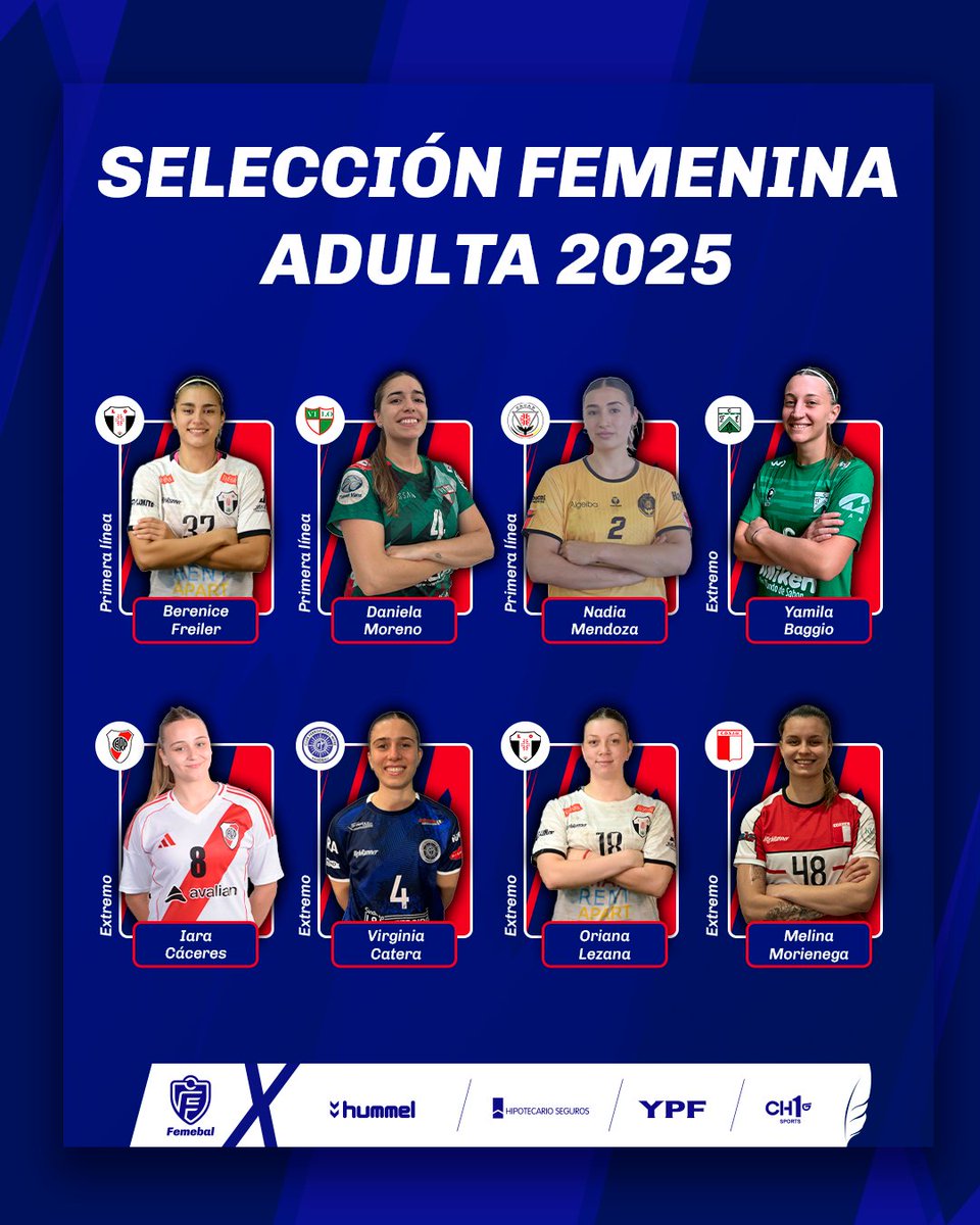 😁Comienzan los entrenamientos para el Argentino de Selecciones Adulto 2025.

📋De la mano de Fernando García, estas son las 16 jugadoras que forman parte del plantel que representará a la federación entre el 29 de junio y el 05 de julio.

💪¡Vamos con todo!