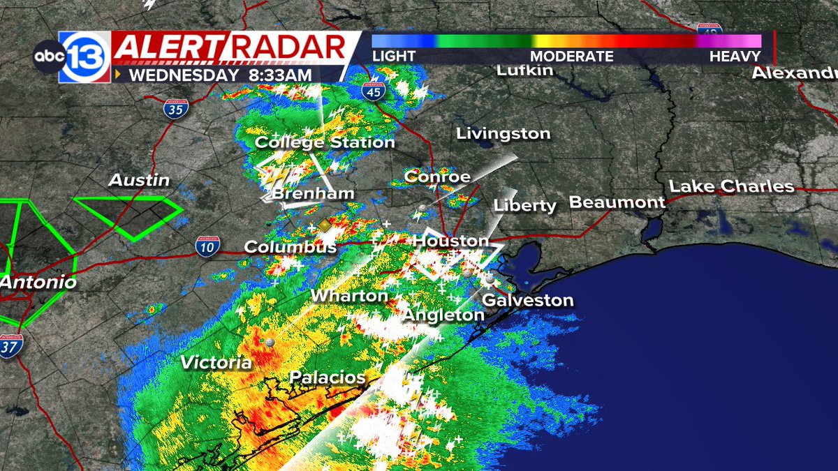 Today has been declared an ABC13 Weather Watch Day as storms impacting our area could be strong to severe and locally heavy rain could result in street flooding concerns. 

Details: abc13.com/LIVE