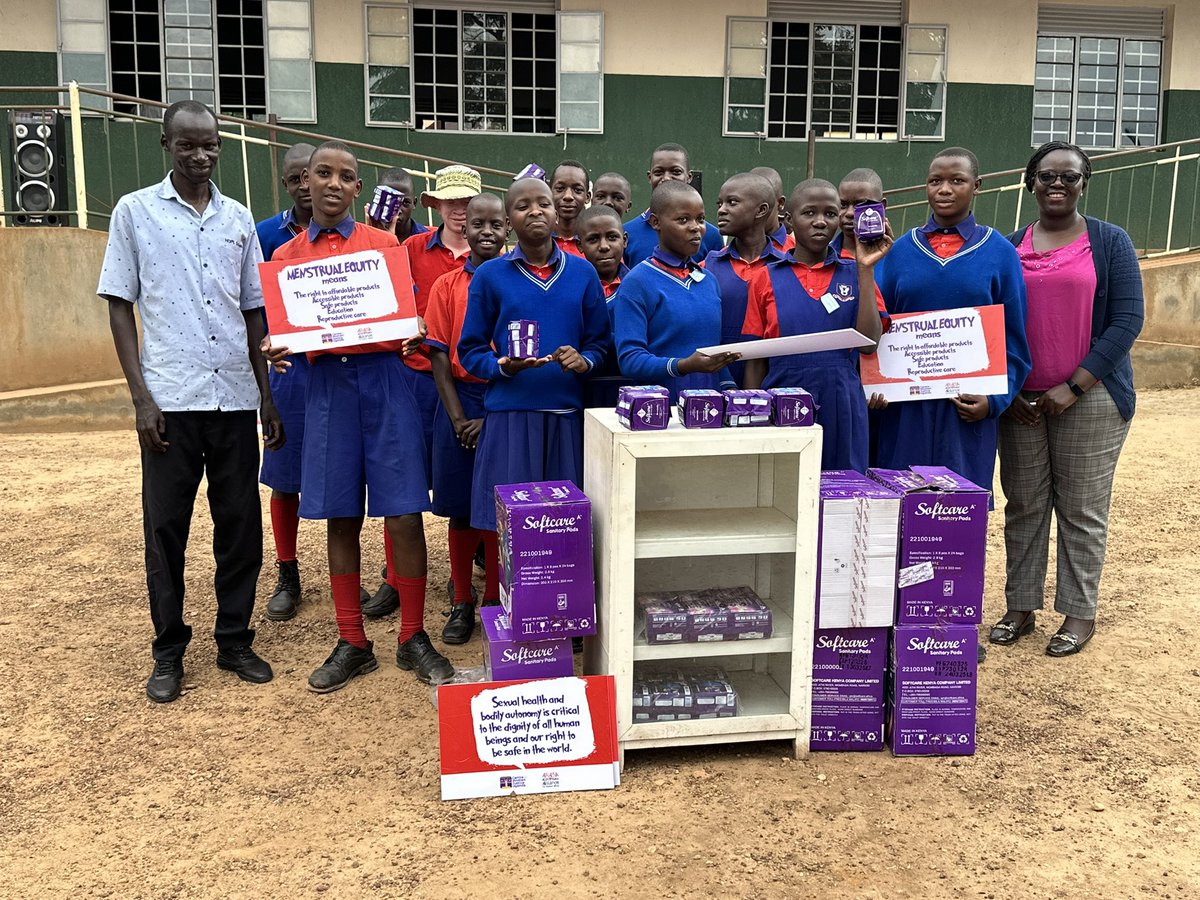CentreforWomen2's tweet photo. Launching Uganda’s 1st Community Pad Dispenser Initiative.
A solution for girls, by the community giving access to emergency pads and restoring dignity.
#MenstrualEquity #GirlsDeserveBetter
#CommunityPadDispenser https://t.co/qVlTzjsWFq