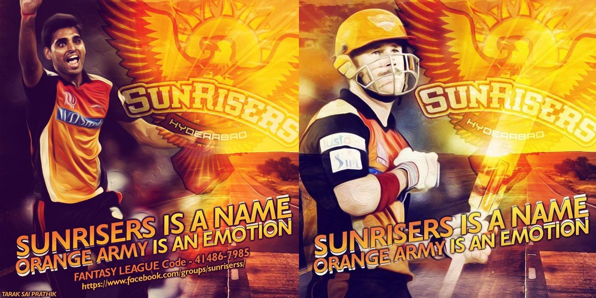 TSPrathik's tweet image. twenty sixteen memories 💙🧡
#9YearsofSRHGlory