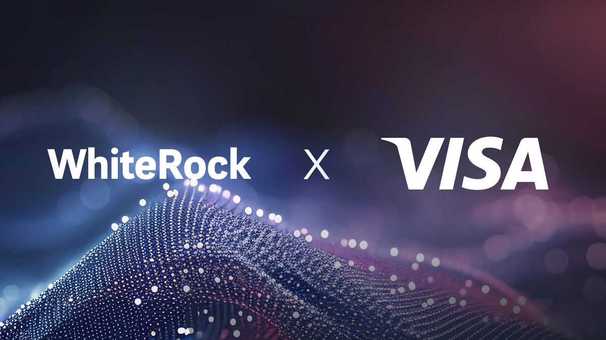 WhiteRock now integrates with Visa B2B Connect.

Institutional settlements that used to take 5 days now happen in under an hour.

This changes everything for tokenized assets.

Read below ⬇️