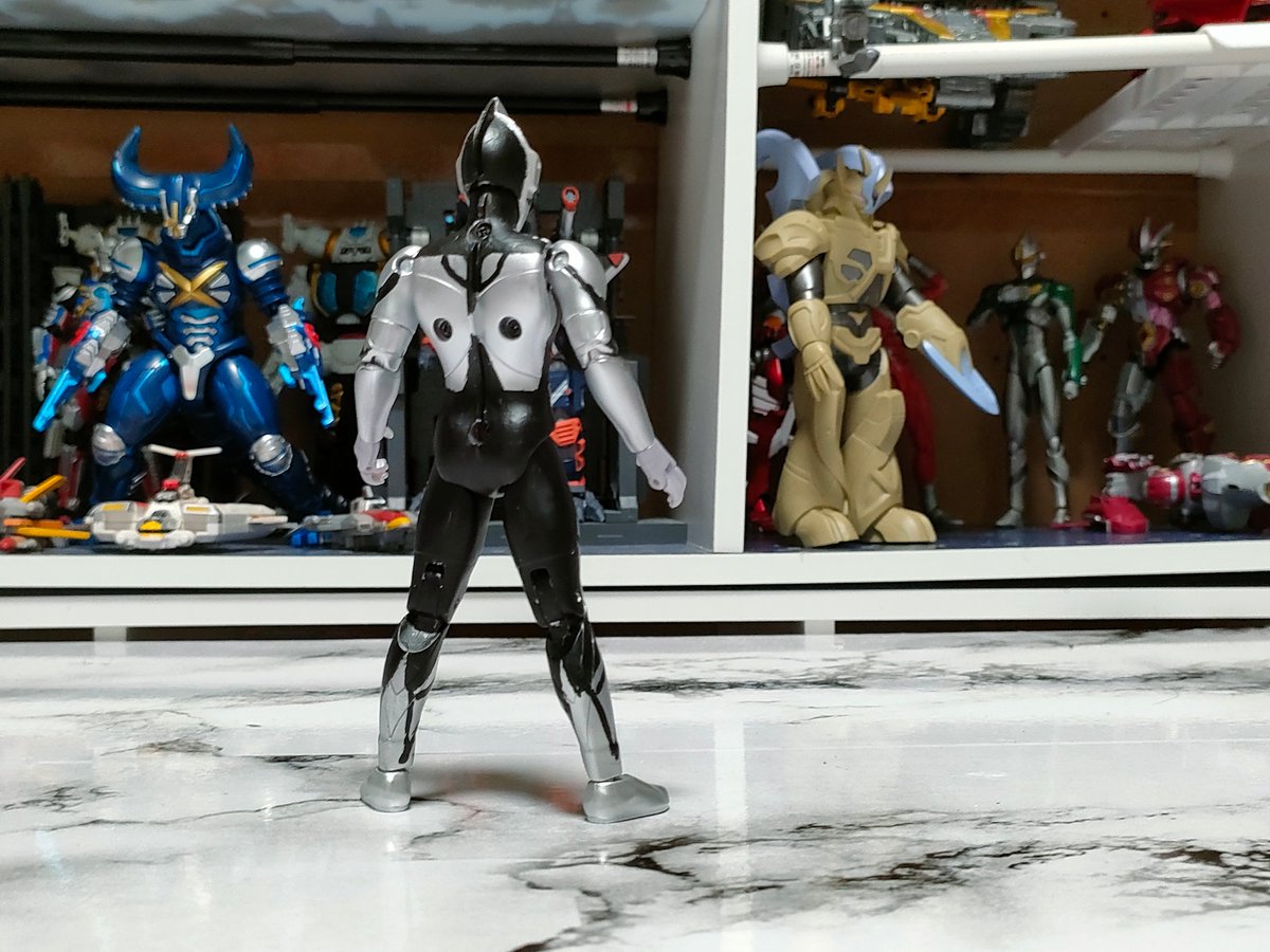 ウルトラアクションフィギュアウルトラマン改造、カオスロイドU完成