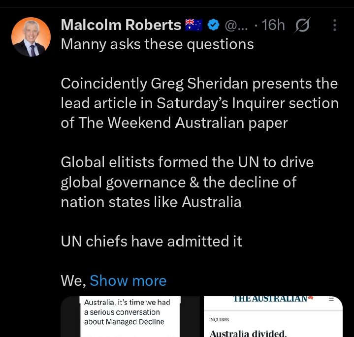 Tim Shipstone (@timshipstone) on Twitter photo I have no idea who "Manny" is, but tbh he kinda lost me when he chose 'Good Luck w a Quota' <a href="/MRobertsQLD/">Malcolm Roberts ๐ฆ๐บ</a> to present his argument, w support from the Cardigan in The Weekend Murdoch I have no idea who "Manny" is, but tbh he kinda lost me when he chose 'Good Luck w a Quota' <a href="/MRobertsQLD/">Malcolm Roberts ๐ฆ๐บ</a> to present his argument, w support from the Cardigan in The Weekend Murdoch