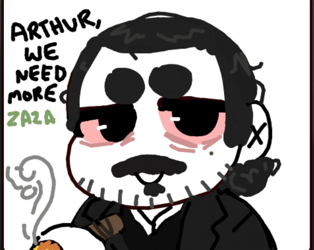 MrMilkyWiggles's tweet image. I doodled this. I'm making it my PFP for now because I love it a lot.
(High asf Dutch.🥀)
#rdr2 #rdr2fanart