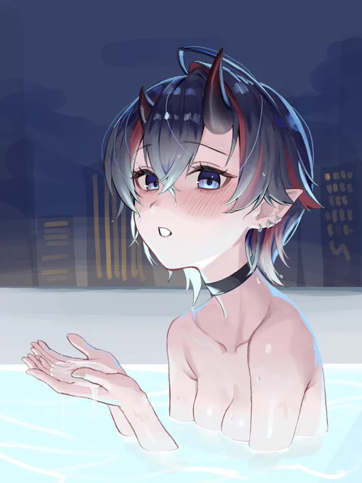 おばんですゆっくり風呂浸かってもうちょいお仕事がんばるで 