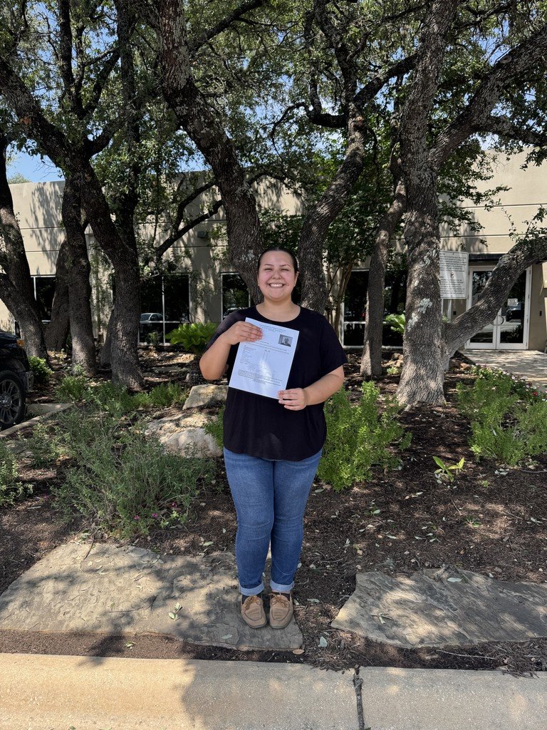 Dragon Clips Cosmetology would like to congratulate Angel Escamilla. She passed both state board exams today and is now a licensed cosmetologist.