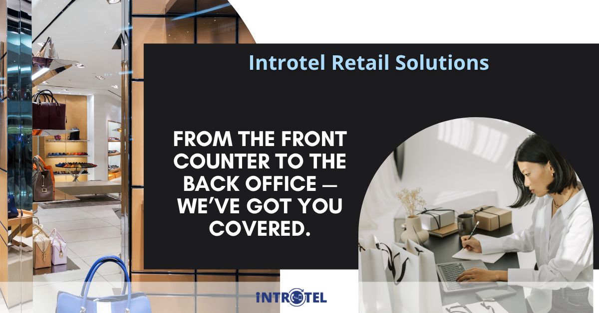 introtel's tweet image. In retail, every second counts — from answering calls to processing payments.
With Introtel, your store stays connected, secure, and ready for anything. Plug in with Introtel today. buff.ly/3Xbk5Fr
#RetailTech #VoIPForRetail #SmartStoreSolutions #ConnectedRetail
