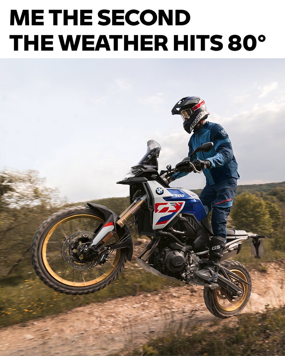 Never waste a second of sunshine.

#BMWMotorrad #MakeLifeARide #SpiritOfGS