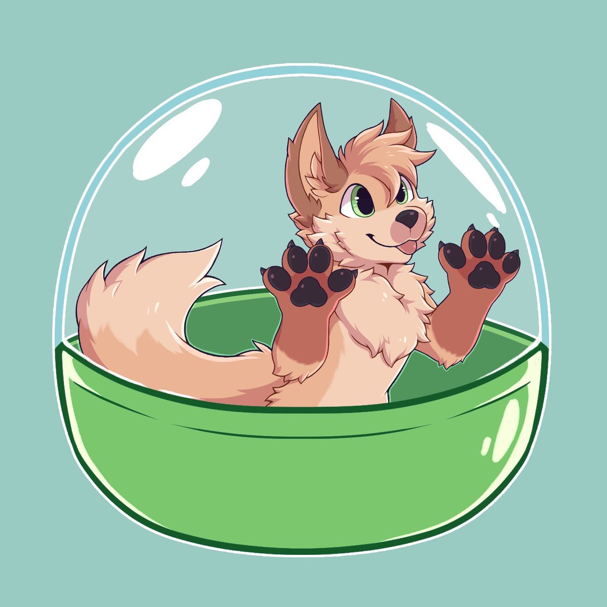 Try your luck at the capsule machine and you might just win a new little leggy companion!

🎨<a href="/Kingcreampuffs/">King 🦋 (Comms open)</a>