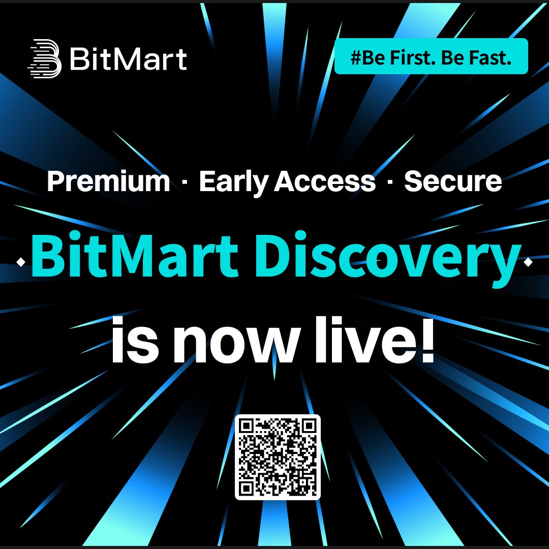 BitMartExchange's tweet image. 🔥Be the first to discover the next 10x gem — #BitMart Discovery is now live!
🧐Explore new on-chain assets and unlock hidden value!

📌 Real-time tracking of emerging projects
📌 Smart risk monitoring to protect user interests
📌 A value bridge between top-tier assets and users…
