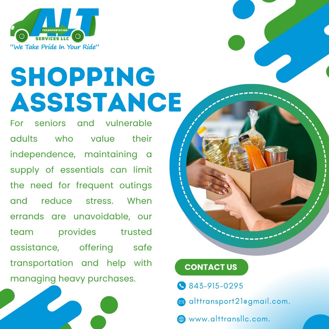 alttransportllc's tweet image. Skip the stress, ride with ease! 🚗🛍️
ALT Transportation Services takes the hassle out of your shopping trips—no traffic, no parking, just convenience.
#ALTTransportation #ConvenientRides #StressFreeShopping #WeDriveYouThrive
