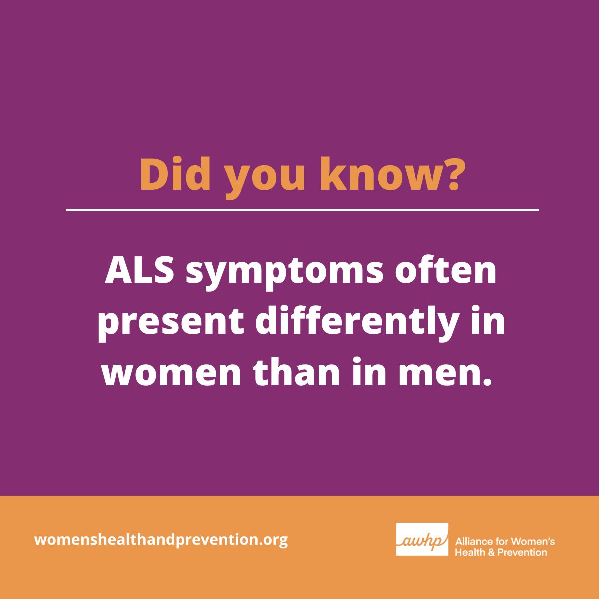 May is ALS Awareness Month. It is important to be aware of the signs of symptoms of ALS, especially in its early phases. Learn more about the early signs of ALS in women here: healthline.com/health/early-s…