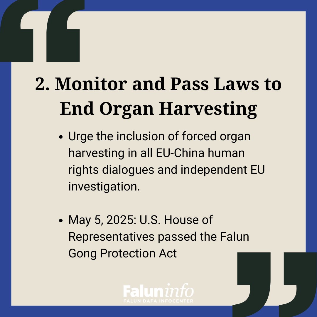 For decades, innocent Falun Gong practitioners and other minorities have been targeted and killed for their organs. This horrific crime against humanity must stop now.

🧵(1/2)