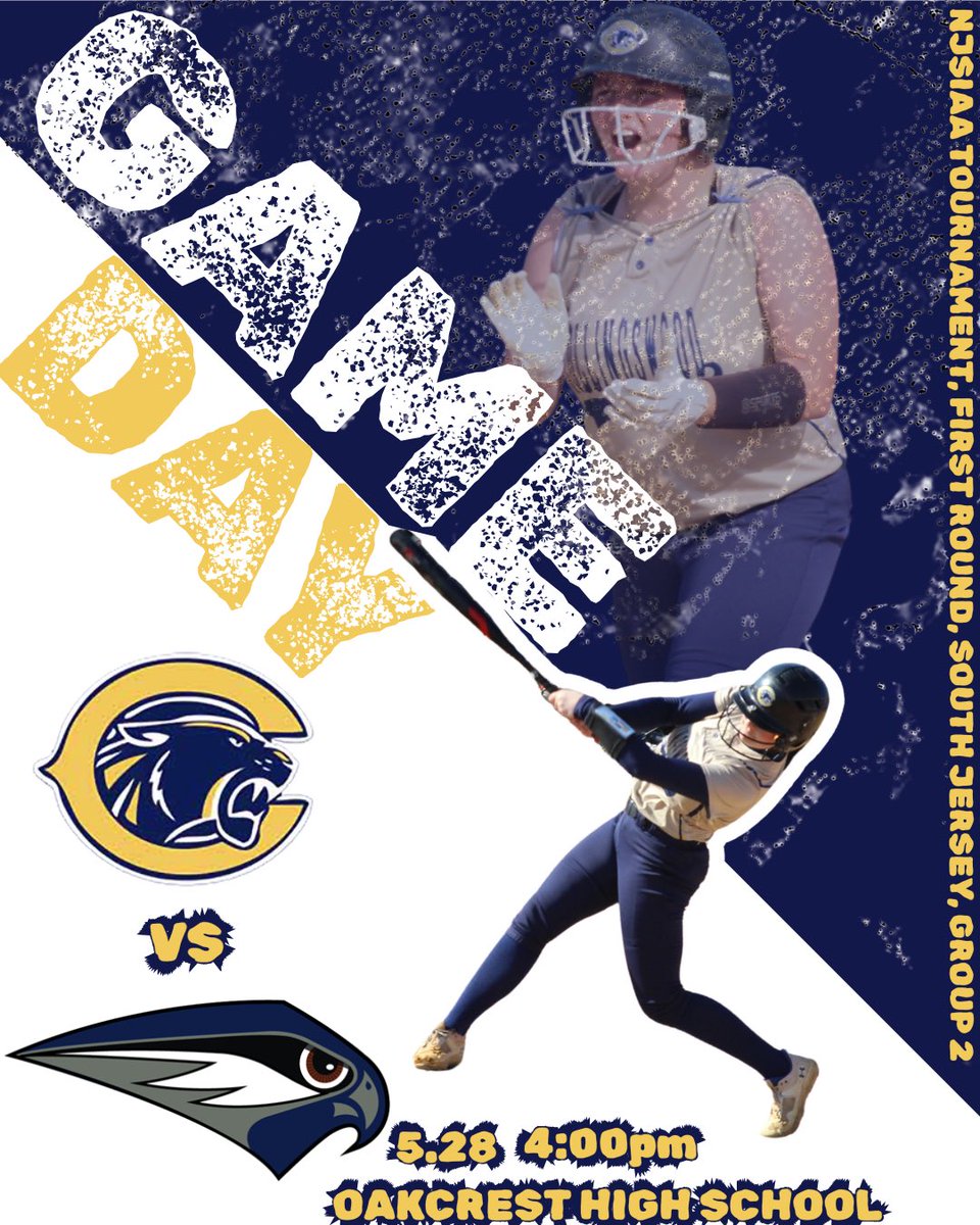 CollsSoftball's tweet image. GAMEDAY!!🥎 Come out and support as Collingswood takes on Oakcrest for the first round in the NJSIAA tournament!! #rollcolls