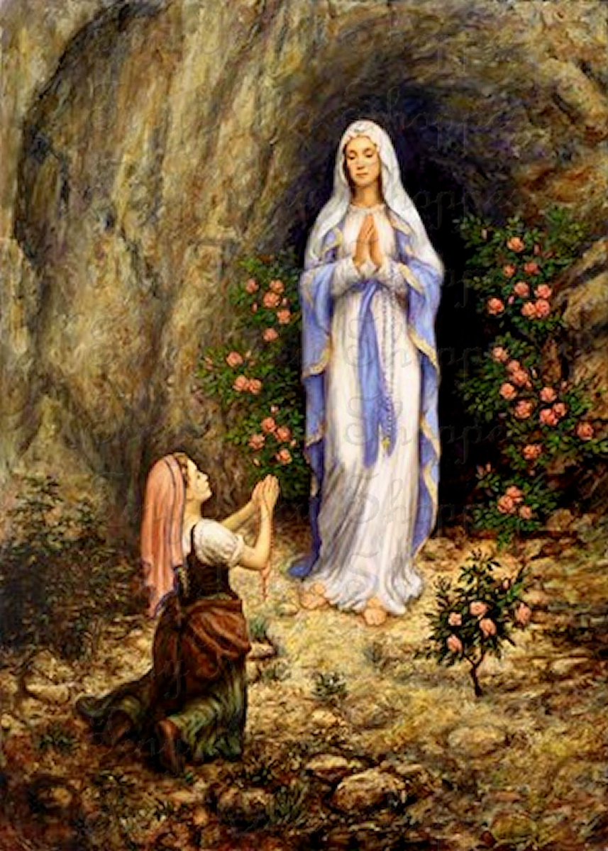 "The Blessed Virgin was definitely brief in her conversations with Bernadette, and she repeated several times" "The message to convey to souls is pray and to do penance...." Pray and do penance" ~ Abp. Marcel Lefebvre