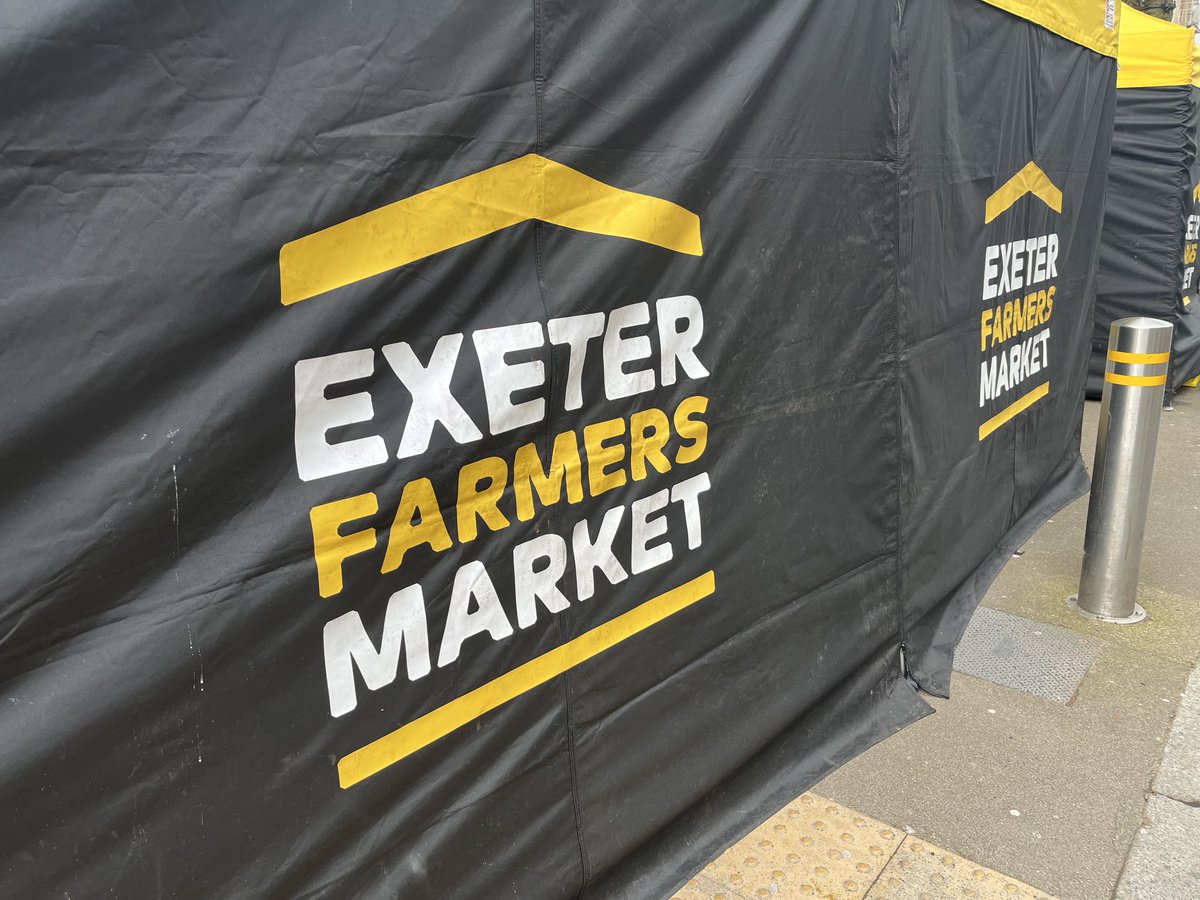 A huge THANK YOU to everyone who came out to the farmers’ market yesterday!🤩
If you’d like to be a part of it and join us as a seller, please contact markets@exeter.gov.uk
New traders get a great deal - first 6 weeks full price, next 6 weeks half price!
