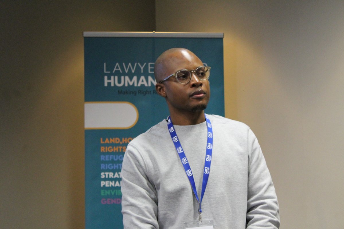 <a href="/ChristopherGvrs/">Christopher Gevers</a> <a href="/LHR_SA/">Lawyers for Human Rights</a> <a href="/macua_sa/">Mining Affected Communities United in Action</a> <a href="/key_kelo/">Kelo</a> <a href="/AIDC_RSA/">Alternative Information and Development Centre</a> <a href="/StopCorpPower/">Stop Corp. Power SA</a> <a href="/AriScher/">Ariella Scher</a> <a href="/OpenSecretsZA/">Open Secrets</a> Finally, we have the head of our Business and Human Rights programme, Anesu Dera, outlining the road map for engaging with African state officials and representatives of human rights bodies tomorrow