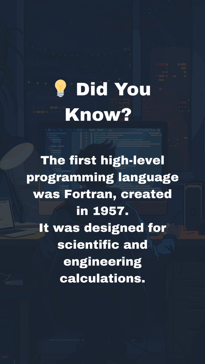 ZestMade's tweet image. Which one blew your mind the most?
#ProgrammingFacts #DidYouKnow #TechTok #CodeLife #SoftwareEngineer #DeveloperHumor #WebDev #Python #JavaScript #CodingTips #LearnToCode