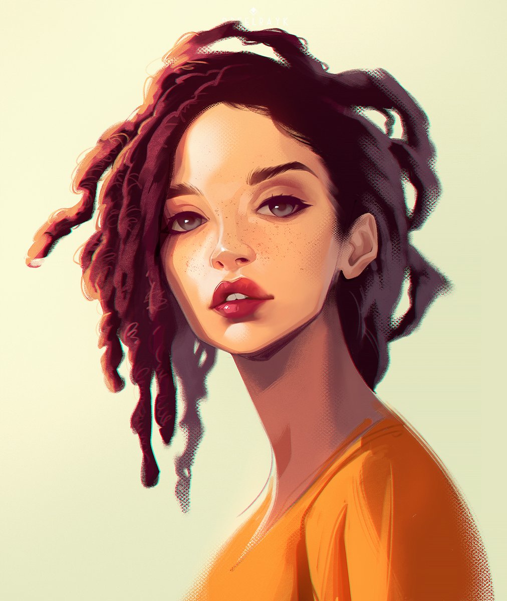 Dreelrayk's tweet photo. A stylistic study of a portrait.

#digitalart #noAI #digitalillustration #portrait #artstyle #photoshop #portraitpainting #characterdesign #characterart #illustration #digitalpainting https://t.co/3cF8DeNa6f