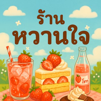 ร้านหวานใจ tweet media