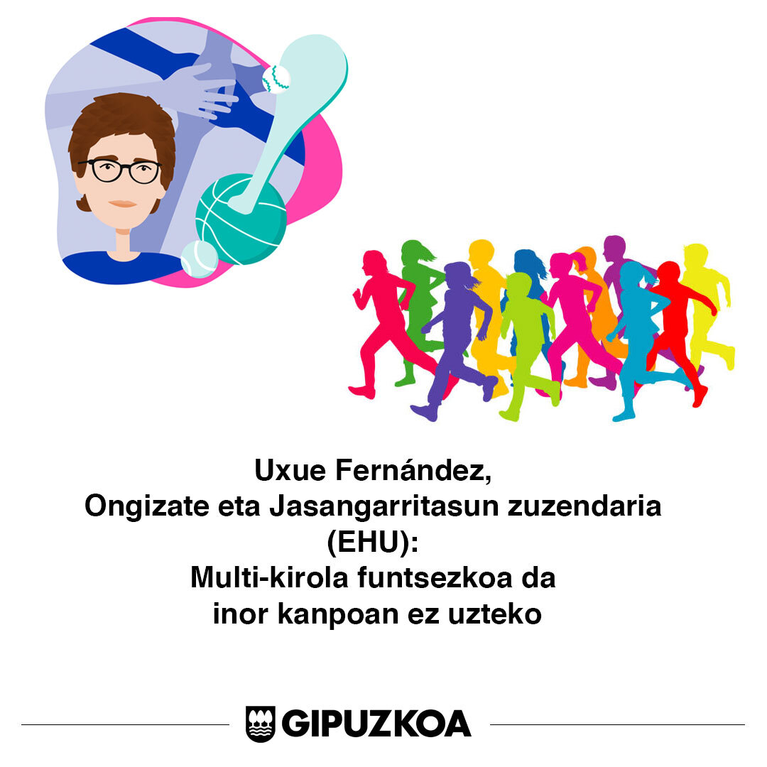 🎯 Uxue Fernandezek kirol anitzeko eredua defendatzen du askotariko kirol hastapenerako gako gisa. “Ez da nahikoa futbola eta dantza nahastea. Generoa, trebetasunak eta kultura berrikusi behar dira, inor kanpoan ez uzteko” #eskolakirola #EHU #multikirola
 gip.eus/zvdaz5