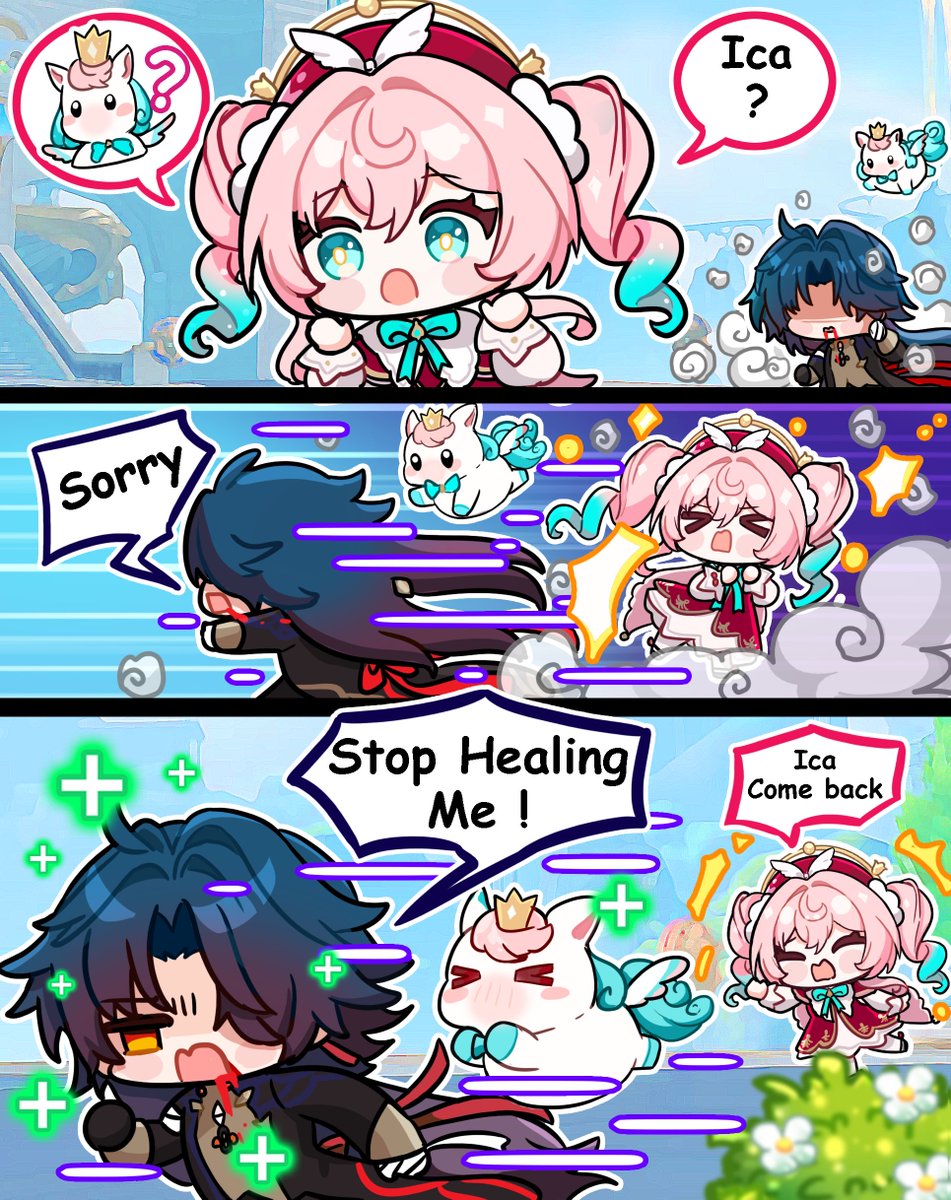 Healing 😅🩹
#Honkaistarrail #Starrail #hsr #Hyacine #Amphoreus #newstarผู้สร้าง #blade #ica