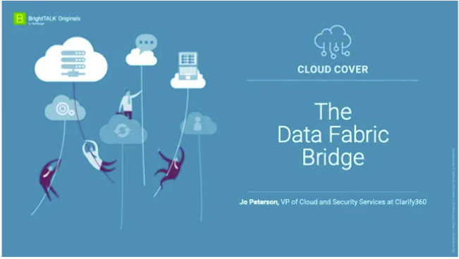 📌 Join me for the June edition of BrightTALK's Cloud Cover

Topic:  The Data Fabric Bridge

When:  June 11th

Time:  12 PM EST

Register here: 👉  brighttalk.com/webcast/19985/…

What do we mean when we say “data fabric?” 

Data fabric is an architecture that can bridge cloud and edge
